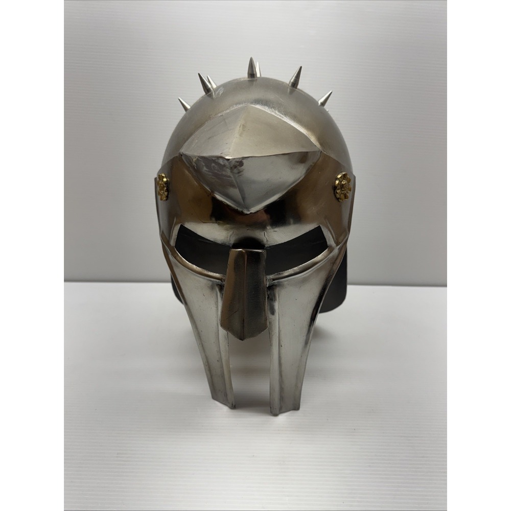 Hand Made- MF Doom Gladiator Mad-villain Steel Face Armor Medieval Full Helmet